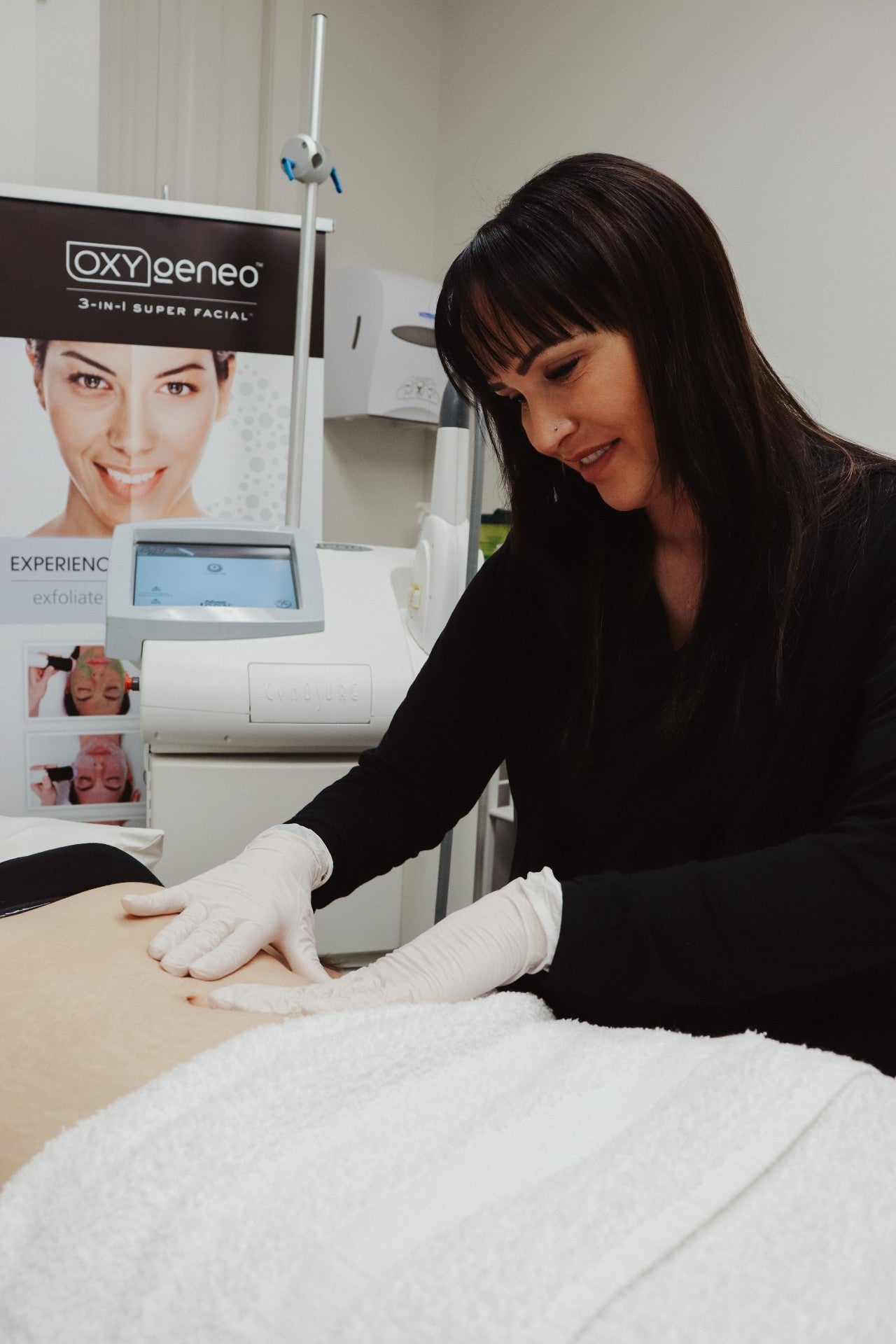 Person Receiving Treatment at Elite Body Skin & Laser