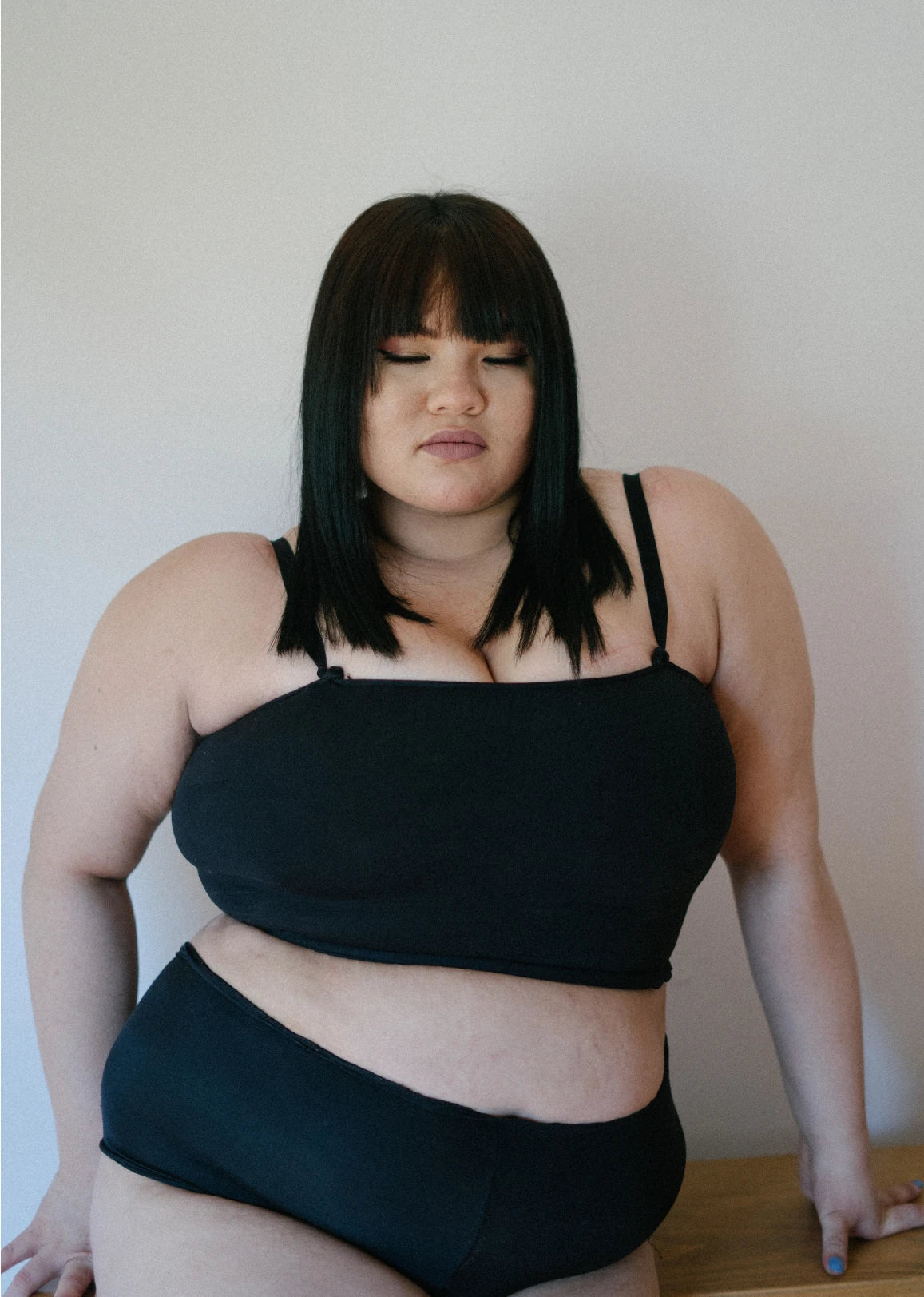 Woman seeking body transformation